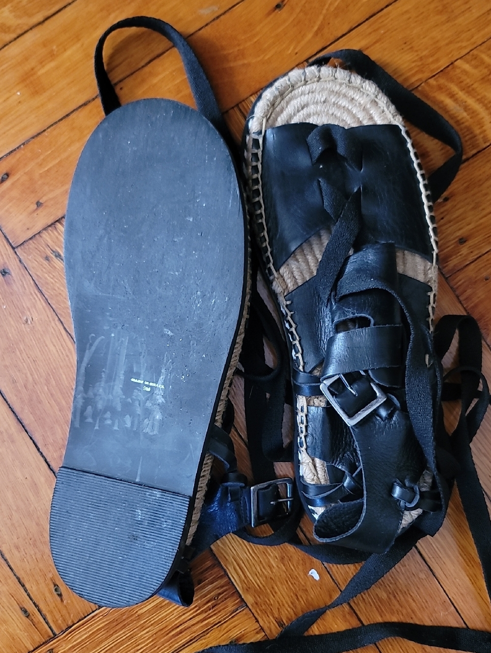 Matisse Black Lace-Up Espadrille Sandals - Women - Picture 2 of 4